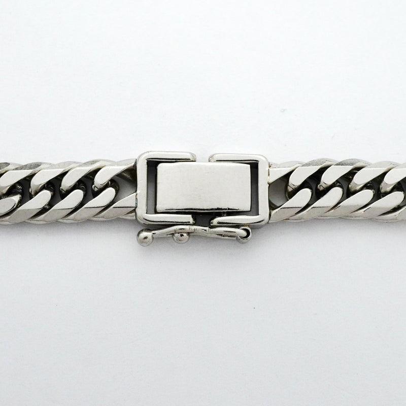 【6khb0075】喜平 ブレスレット Pt850 プラチナ 6面 ダブル 20.4cm 30.3g キヘイ【中古】メンズ レディース ユニセックス