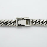 【6khb0075】喜平 ブレスレット Pt850 プラチナ 6面 ダブル 20.4cm 30.3g キヘイ【中古】メンズ レディース ユニセックス