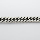 【6khb0075】喜平 ブレスレット Pt850 プラチナ 6面 ダブル 20.4cm 30.3g キヘイ【中古】メンズ レディース ユニセックス