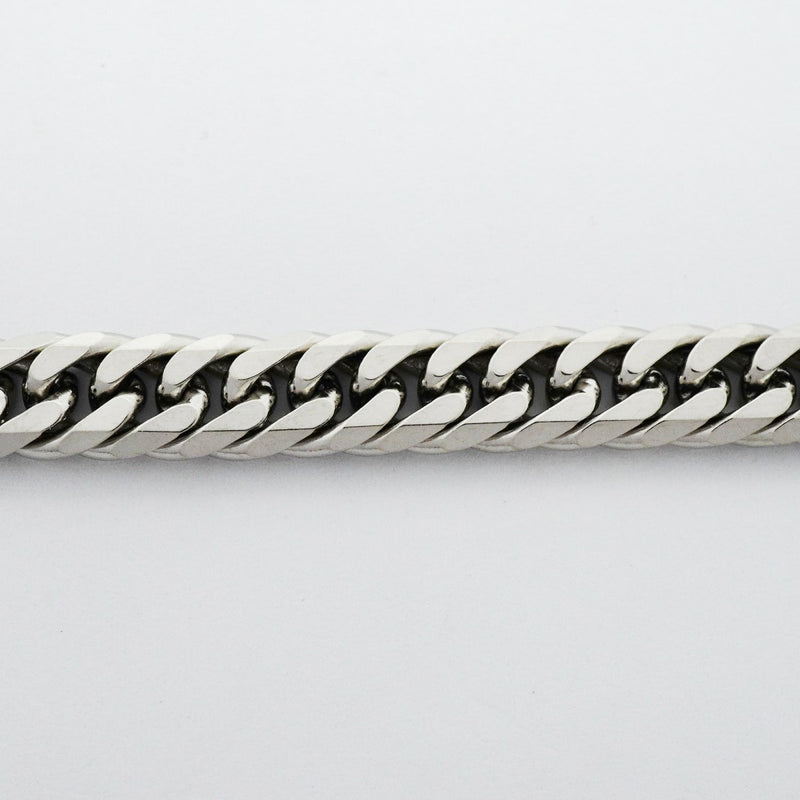 【6khb0075】喜平 ブレスレット Pt850 プラチナ 6面 ダブル 20.4cm 30.3g キヘイ【中古】メンズ レディース ユニセックス