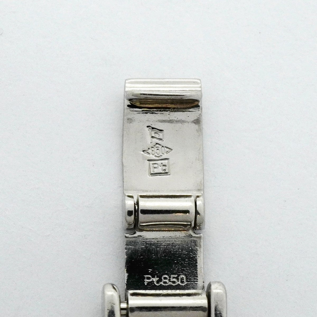 【6khb0075】喜平 ブレスレット Pt850 プラチナ 6面 ダブル 20.4cm 30.3g キヘイ【中古】メンズ レディース ユニセックス