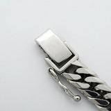 【6khb0075】喜平 ブレスレット Pt850 プラチナ 6面 ダブル 20.4cm 30.3g キヘイ【中古】メンズ レディース ユニセックス