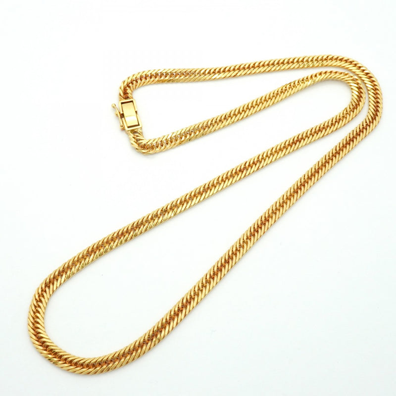 【6khc0001】喜平 ネックレス K18 ゴールド 8面 トリプル 50.5cm 30.2g キヘイ 18金【中古】メンズ レディース ユニセックス