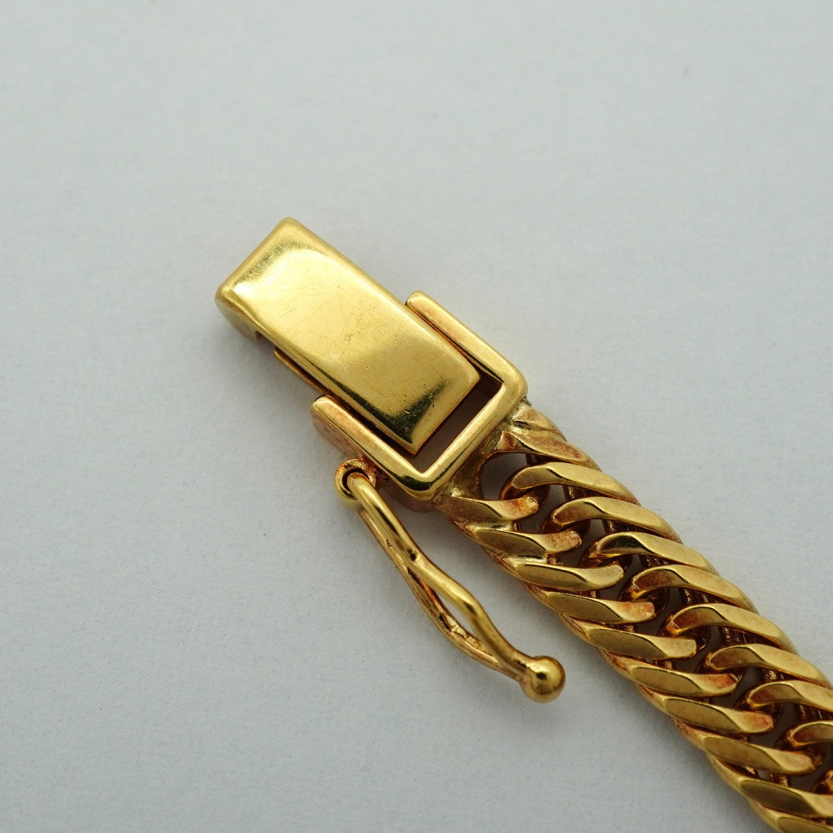 【6khc0001】喜平 ネックレス K18 ゴールド 8面 トリプル 50.5cm 30.2g キヘイ 18金【中古】メンズ レディース ユニセックス