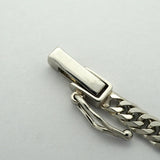【6khc0004】喜平 ネックレス Pt850 プラチナ 6面 ダブル 45.4cm 15.2g キヘイ【中古】メンズ レディース ユニセックス
