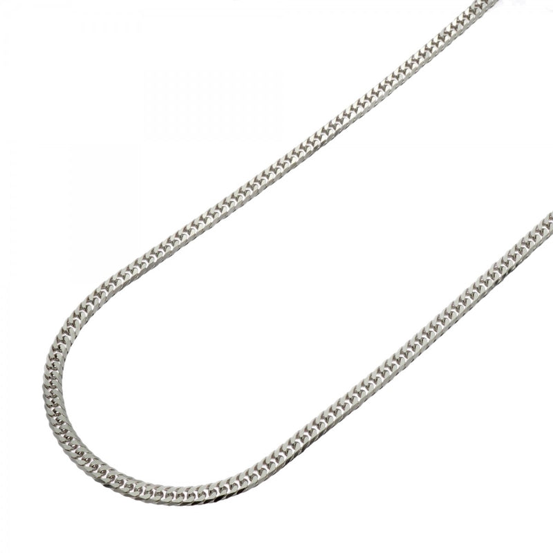 【6khc0004】喜平 ネックレス Pt850 プラチナ 6面 ダブル 45.4cm 15.2g キヘイ【中古】メンズ レディース ユニセックス