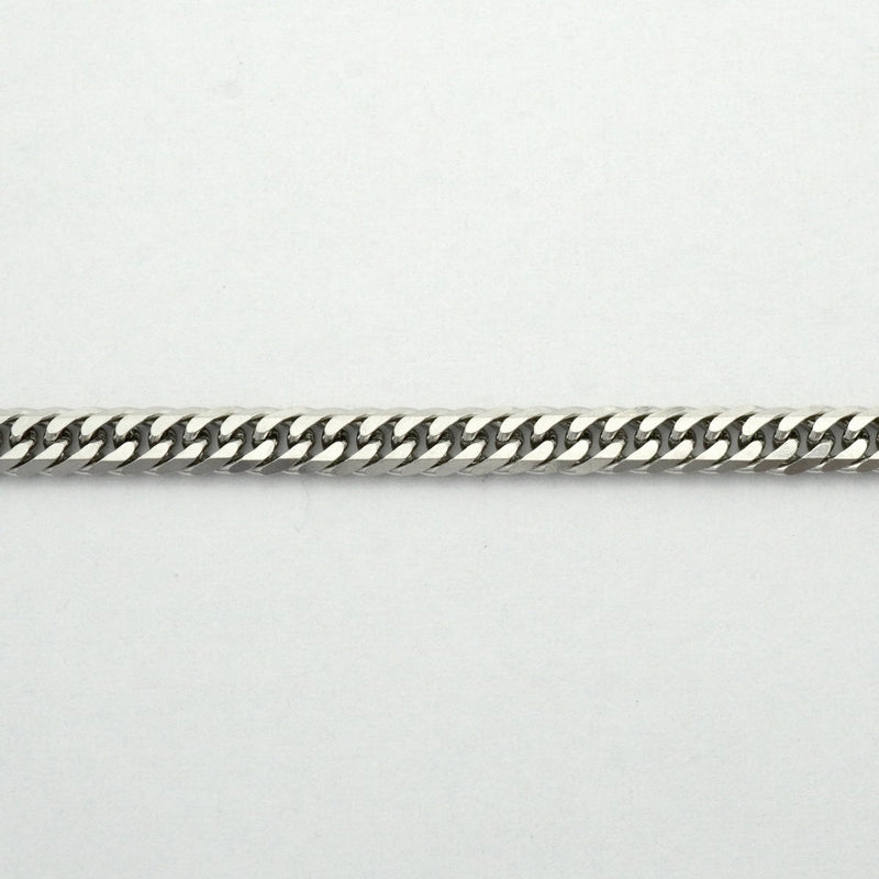 【6khc0004】喜平 ネックレス Pt850 プラチナ 6面 ダブル 45.4cm 15.2g キヘイ【中古】メンズ レディース ユニセックス