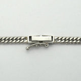 【6khc0004】喜平 ネックレス Pt850 プラチナ 6面 ダブル 45.4cm 15.2g キヘイ【中古】メンズ レディース ユニセックス