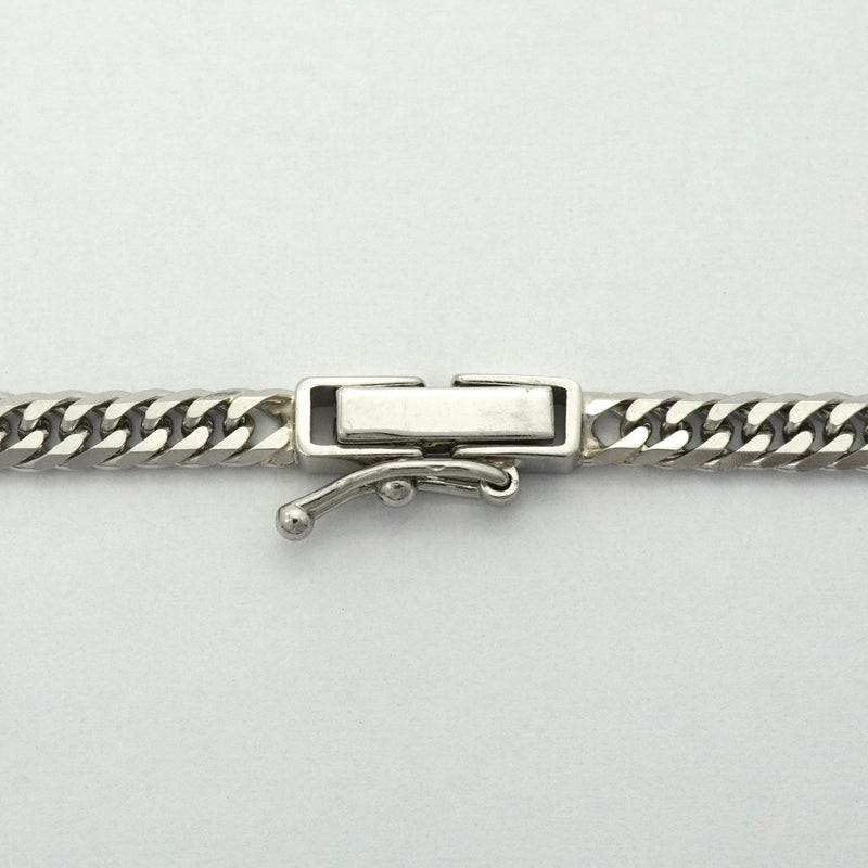 【6khc0004】喜平 ネックレス Pt850 プラチナ 6面 ダブル 45.4cm 15.2g キヘイ【中古】メンズ レディース ユニセックス