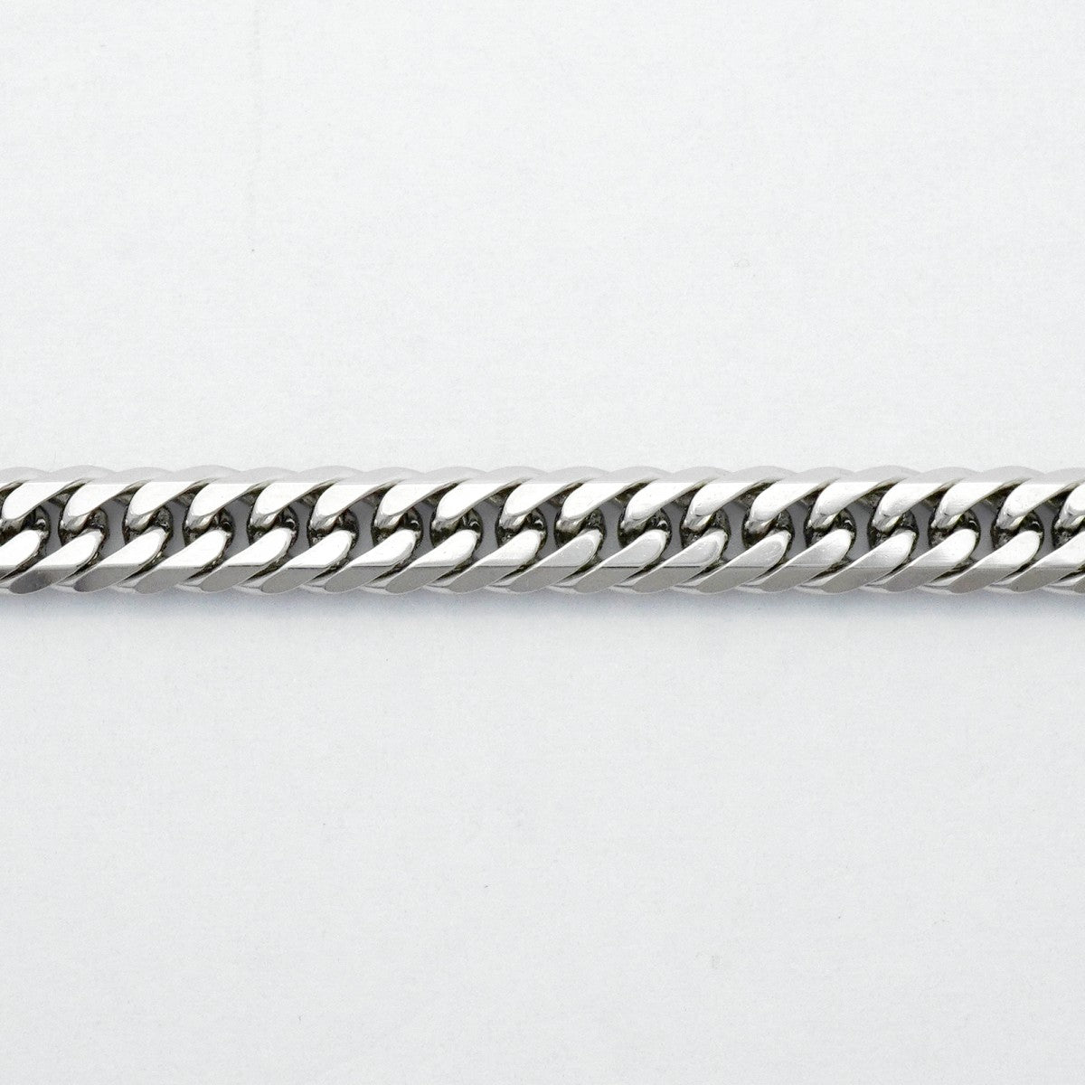 【6khc0005】喜平 ネックレス Pt850 プラチナ 6面 ダブル 61.2cm 49.9g キヘイ【中古】メンズ レディース ユニセックス