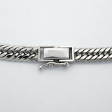 【6khc0006】喜平 ブレスレット Pt850 プラチナ トリプル 12面 20.6cm 21g キヘイ【中古】メンズ レディース ユニセックス