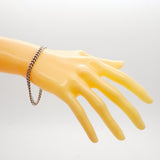 【6khc0007】喜平 ブレスレット Pt850 プラチナ 2面 シングル 21cm 29.9g キヘイ【中古】メンズ レディース ユニセックス