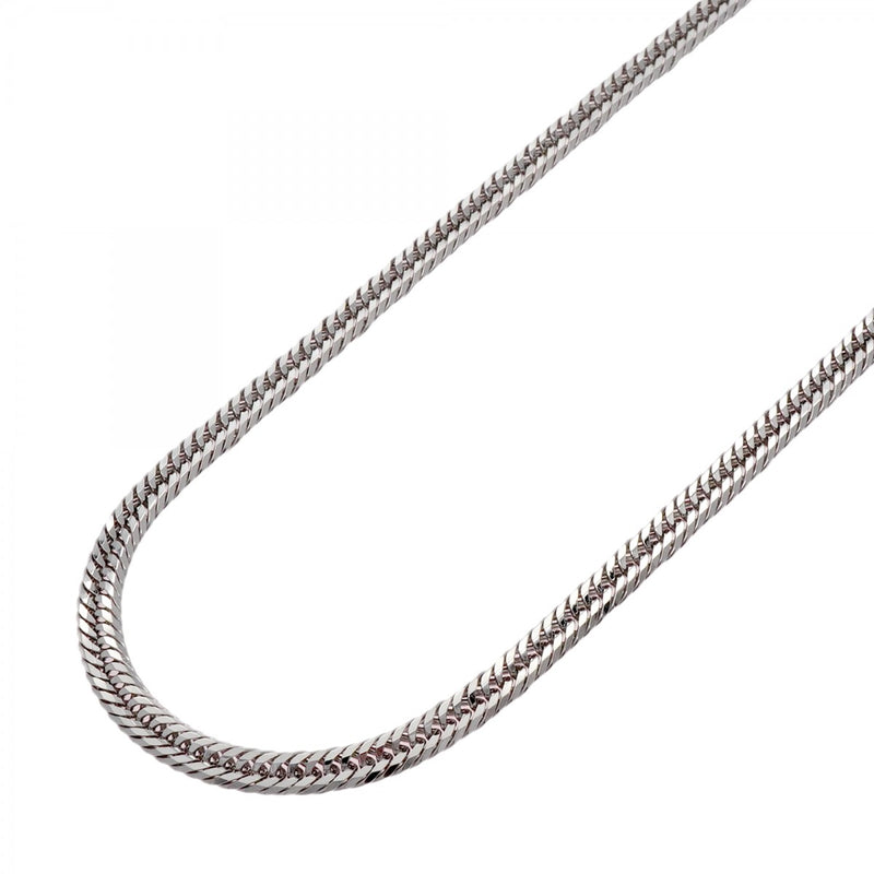 【6khc0008】喜平 ネックレス Pt850 プラチナ トリプル 12面 51cm 30.2g キヘイ【中古】メンズ レディース ユニセックス