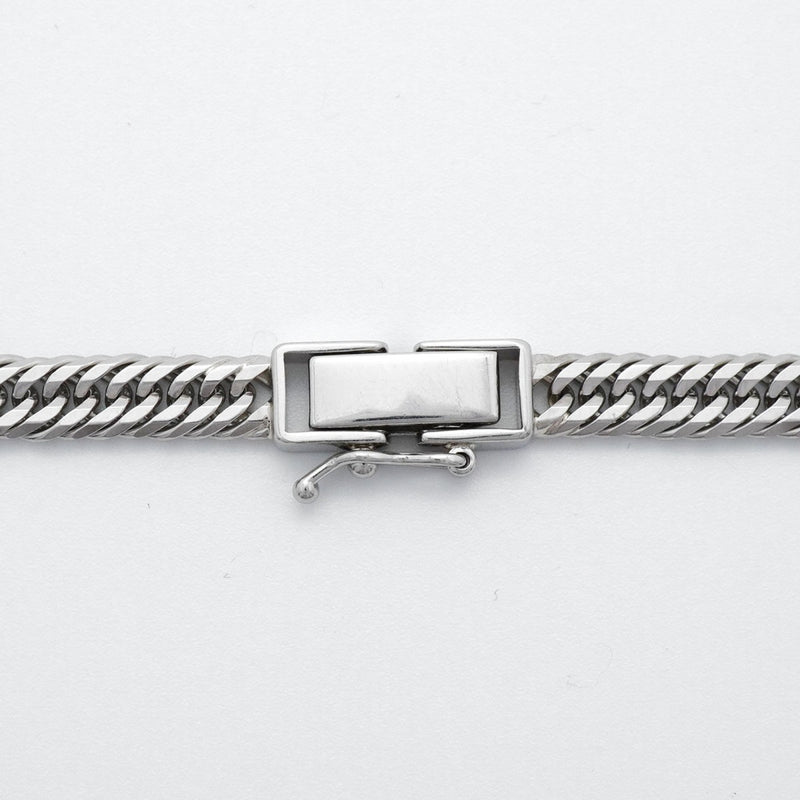 【6khc0008】喜平 ネックレス Pt850 プラチナ トリプル 12面 51cm 30.2g キヘイ【中古】メンズ レディース ユニセックス