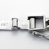 【6khc0008】喜平 ネックレス Pt850 プラチナ トリプル 12面 51cm 30.2g キヘイ【中古】メンズ レディース ユニセックス