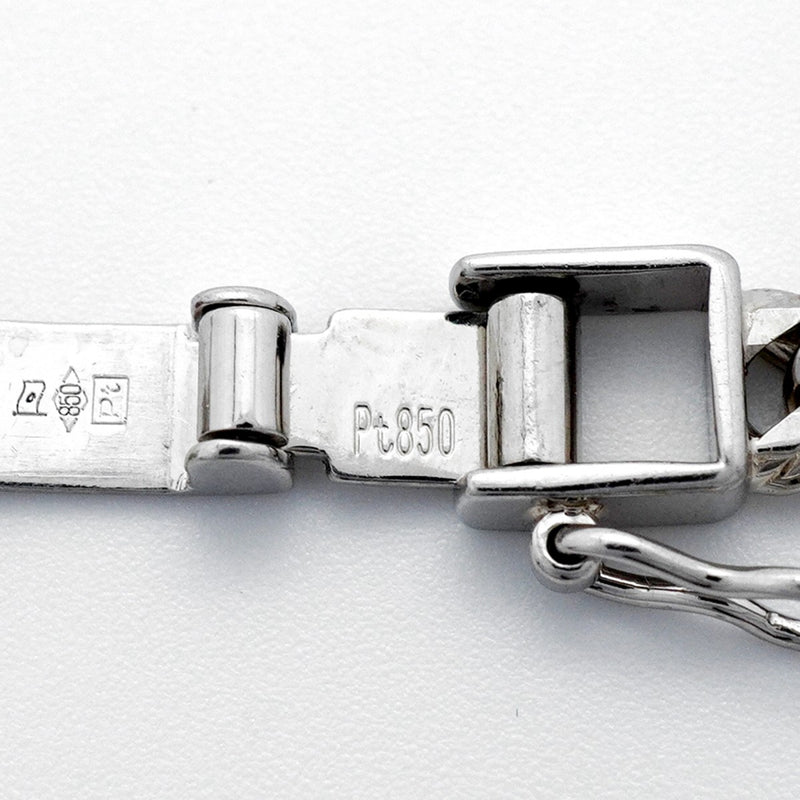 【6khc0008】喜平 ネックレス Pt850 プラチナ トリプル 12面 51cm 30.2g キヘイ【中古】メンズ レディース ユニセックス