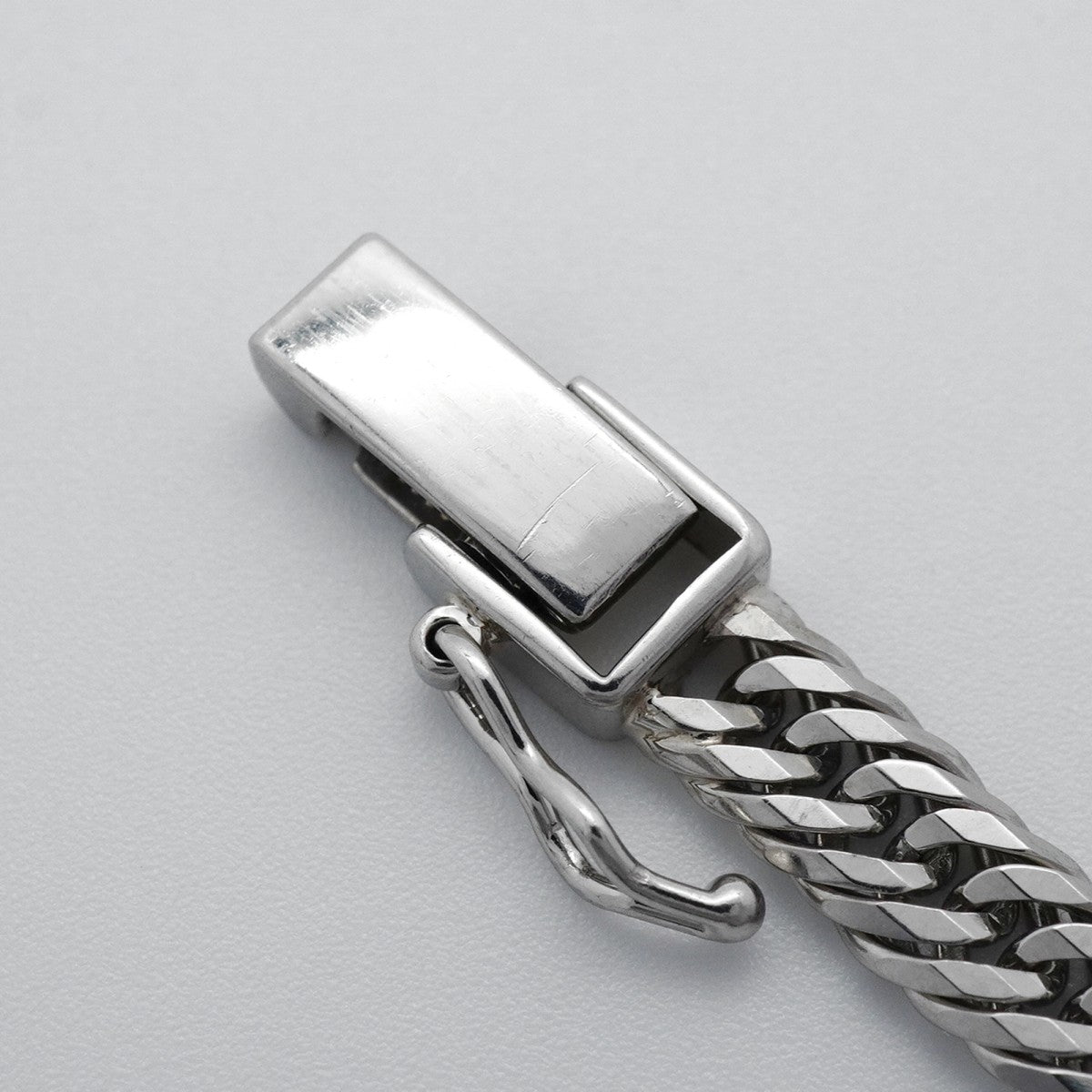 【6khc0008】喜平 ネックレス Pt850 プラチナ トリプル 12面 51cm 30.2g キヘイ【中古】メンズ レディース ユニセックス