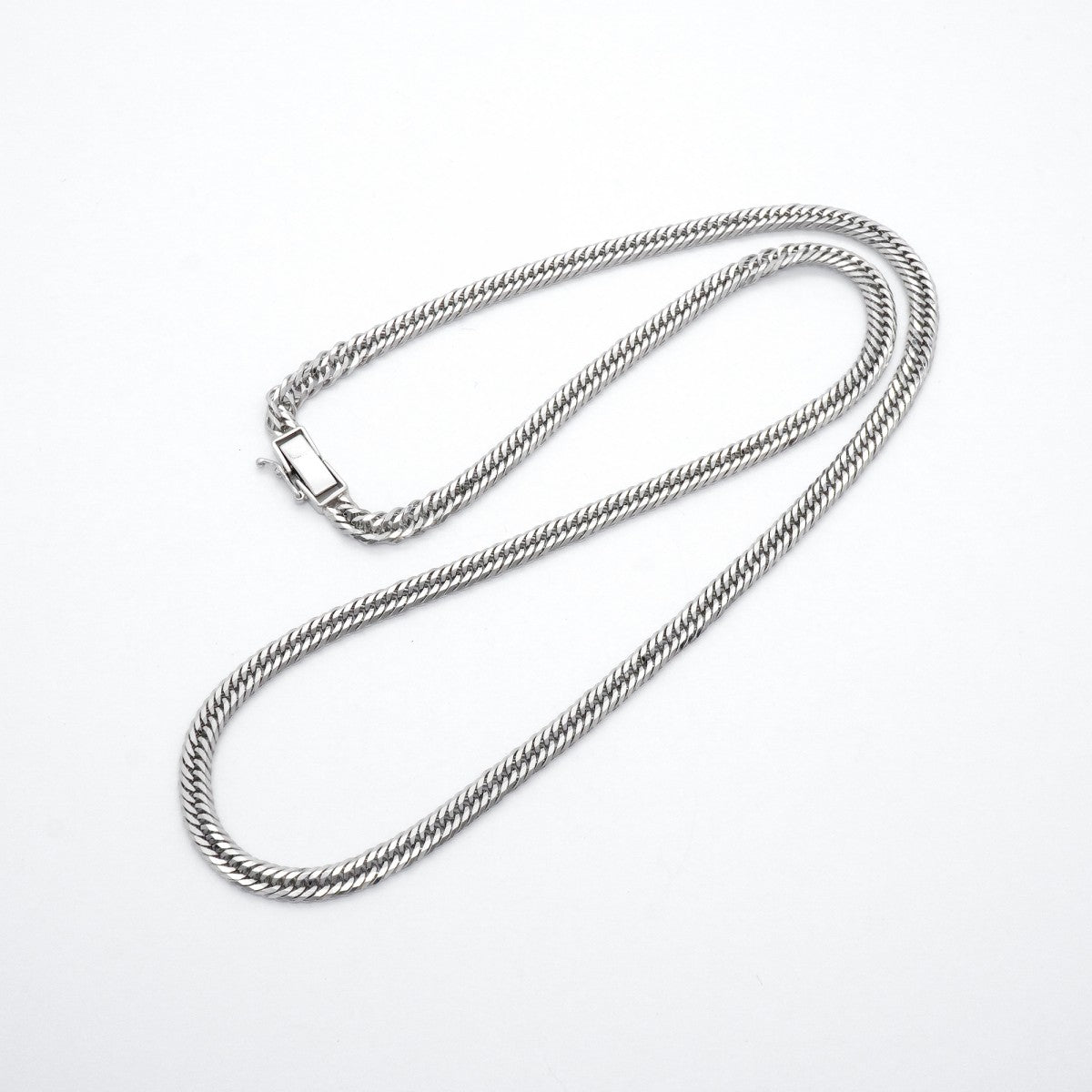 【6khc0008】喜平 ネックレス Pt850 プラチナ トリプル 12面 51cm 30.2g キヘイ【中古】メンズ レディース ユニセックス