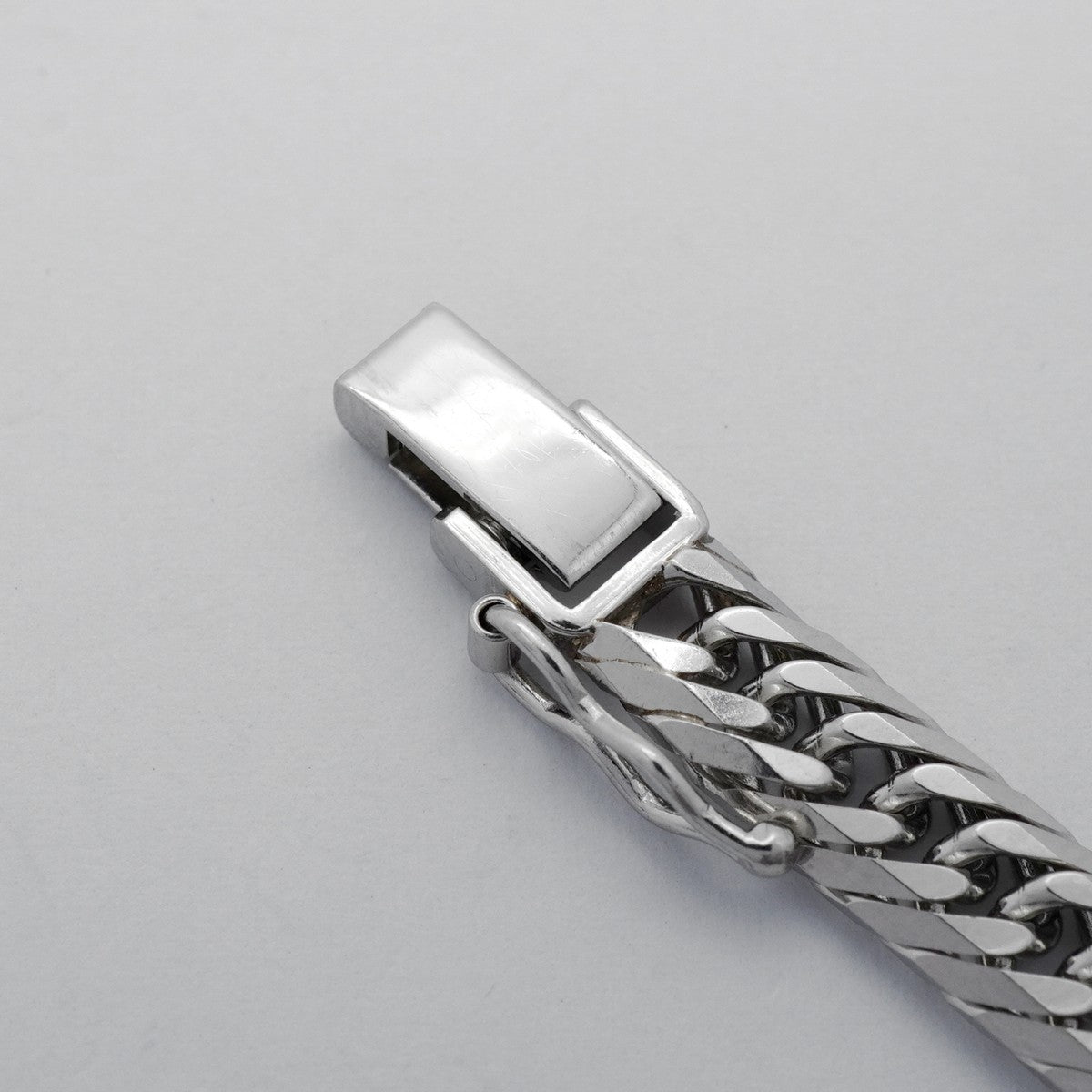 【6khc0011】喜平 ネックレス Pt850 プラチナ 8面 トリプル 50.4cm 50.4g キヘイ【中古】メンズ レディース ユニセックス