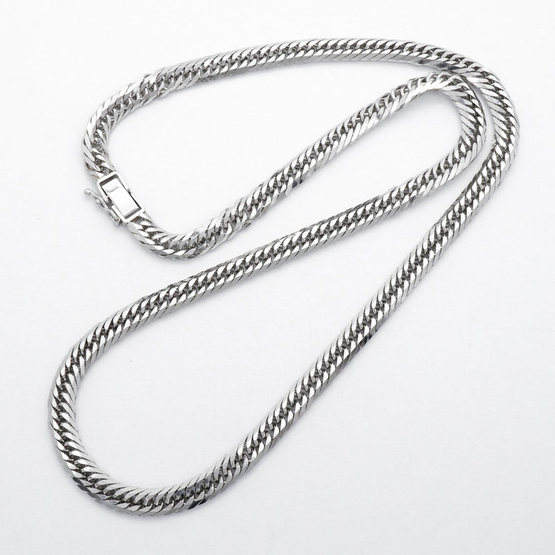 【6khc0011】喜平 ネックレス Pt850 プラチナ 8面 トリプル 50.4cm 50.4g キヘイ【中古】メンズ レディース ユニセックス