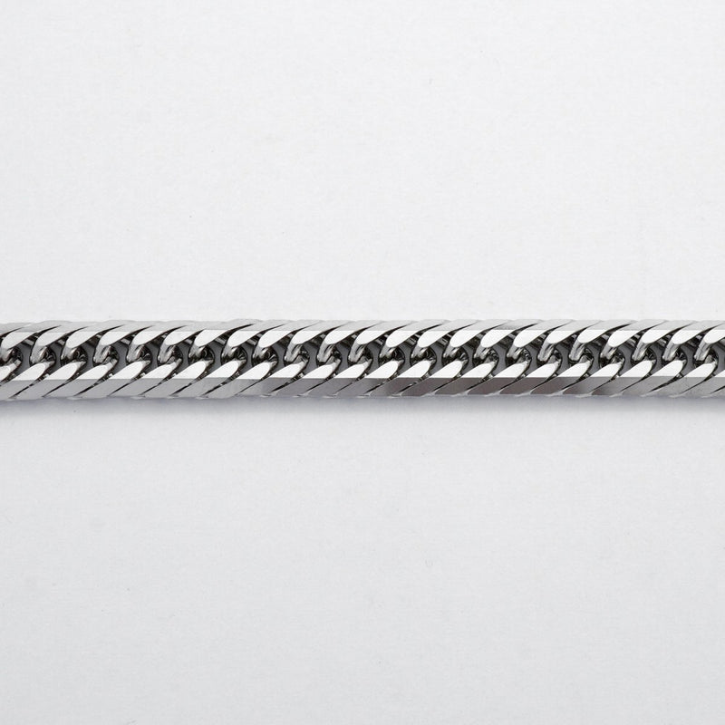 【6khc0011】喜平 ネックレス Pt850 プラチナ 8面 トリプル 50.4cm 50.4g キヘイ【中古】メンズ レディース ユニセックス