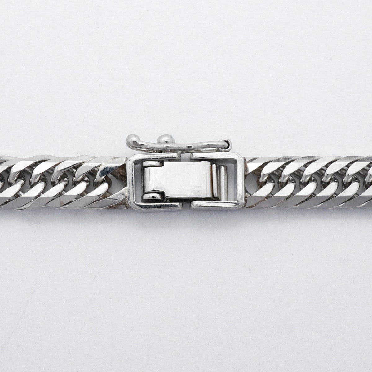 【6khc0011】喜平 ネックレス Pt850 プラチナ 8面 トリプル 50.4cm 50.4g キヘイ【中古】メンズ レディース ユニセックス