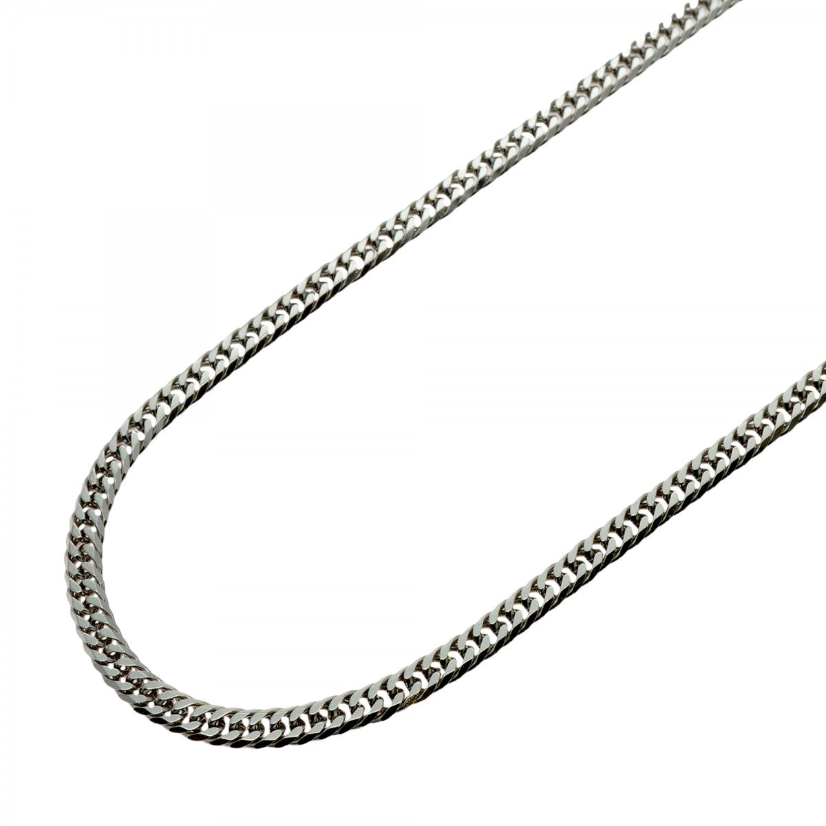 【6khc0013】喜平 ネックレス Pt850 プラチナ 6面 ダブル 60.5cm 30.5g キヘイ【中古】メンズ レディース ユニセックス