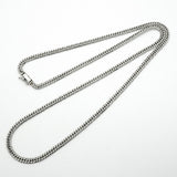 【6khc0013】喜平 ネックレス Pt850 プラチナ 6面 ダブル 60.5cm 30.5g キヘイ【中古】メンズ レディース ユニセックス