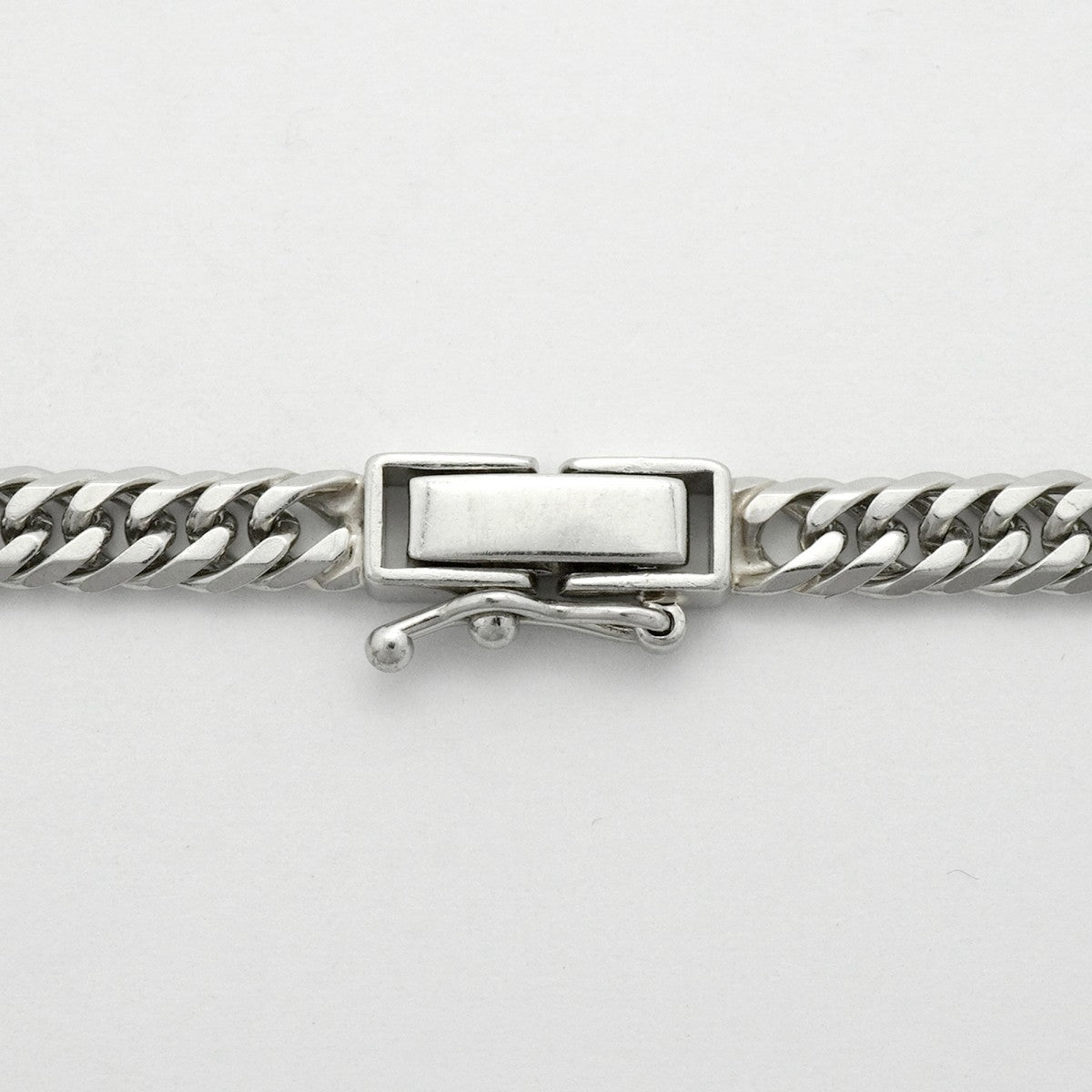 【6khc0013】喜平 ネックレス Pt850 プラチナ 6面 ダブル 60.5cm 30.5g キヘイ【中古】メンズ レディース ユニセックス