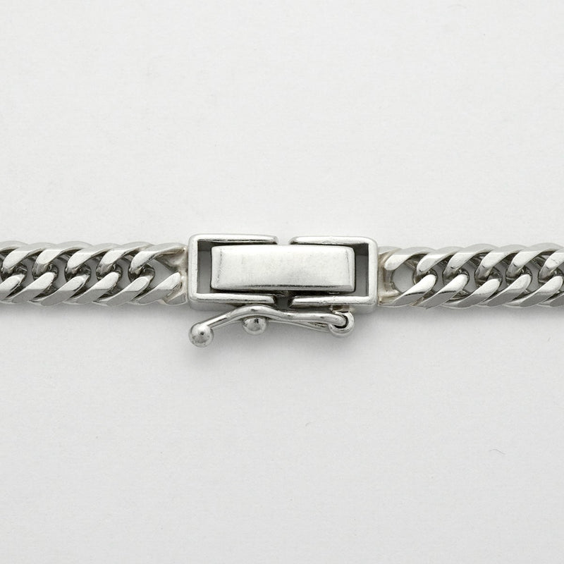 【6khc0013】喜平 ネックレス Pt850 プラチナ 6面 ダブル 60.5cm 30.5g キヘイ【中古】メンズ レディース ユニセックス
