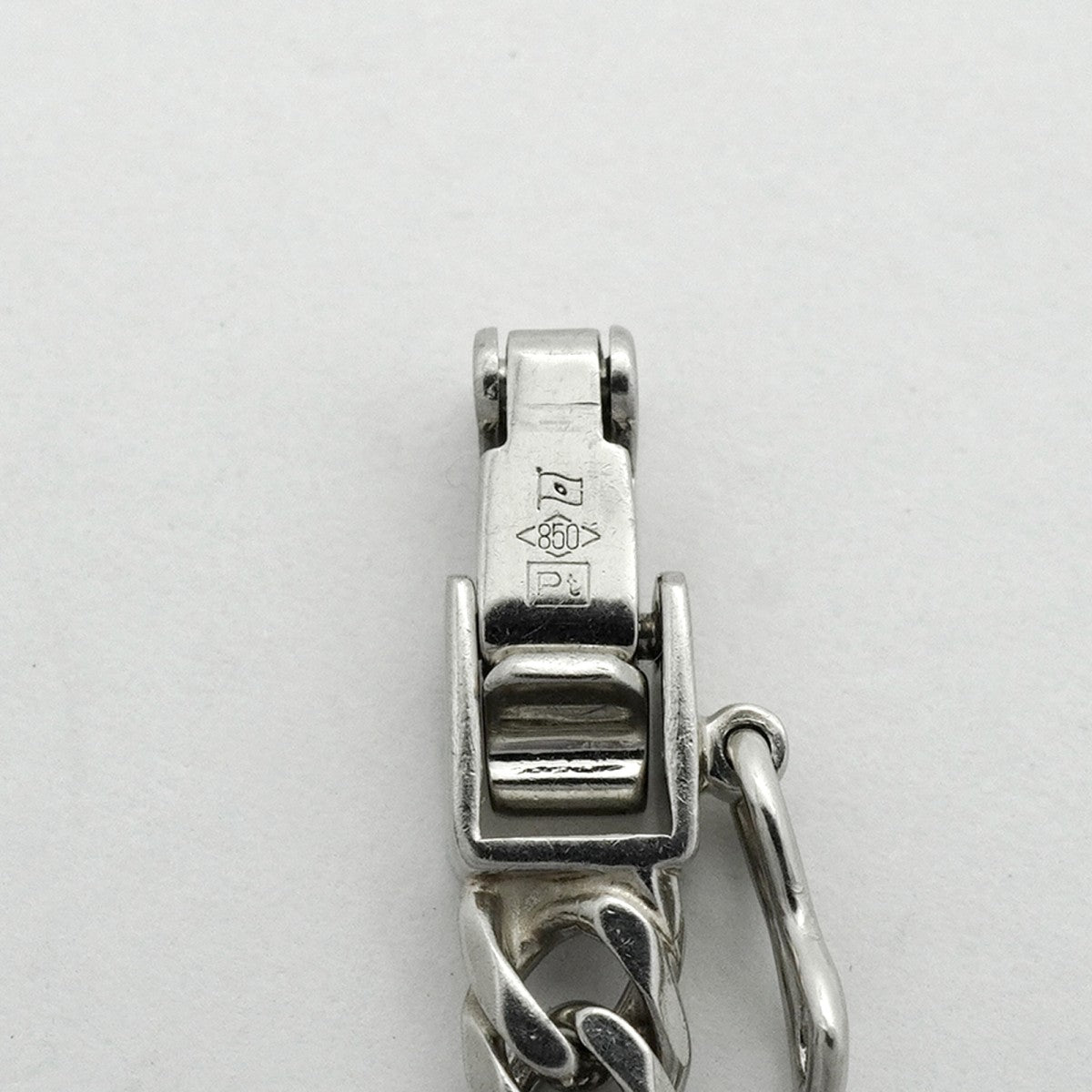【6khc0013】喜平 ネックレス Pt850 プラチナ 6面 ダブル 60.5cm 30.5g キヘイ【中古】メンズ レディース ユニセックス