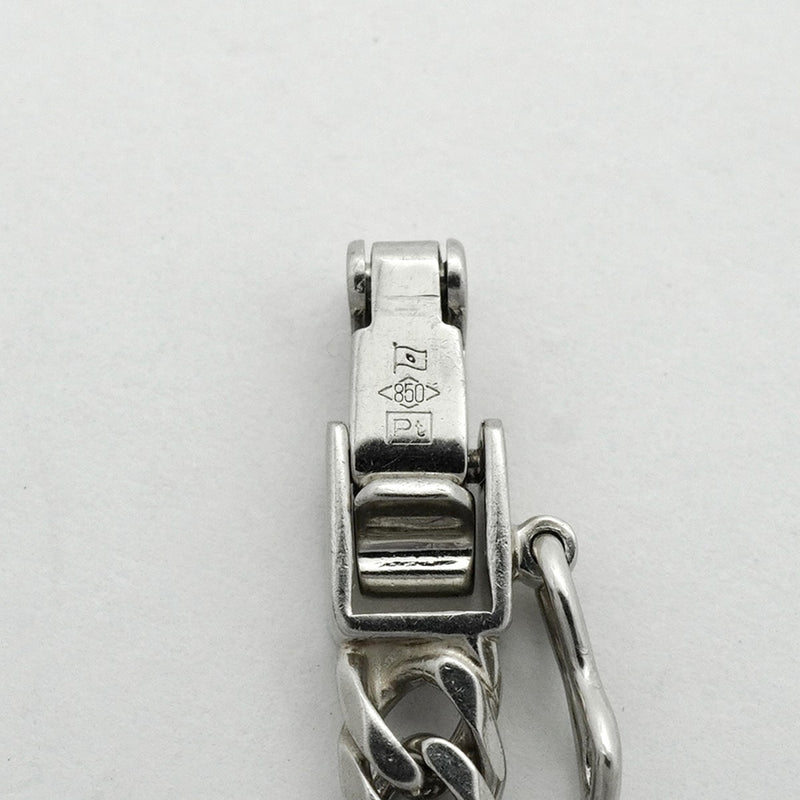 【6khc0013】喜平 ネックレス Pt850 プラチナ 6面 ダブル 60.5cm 30.5g キヘイ【中古】メンズ レディース ユニセックス
