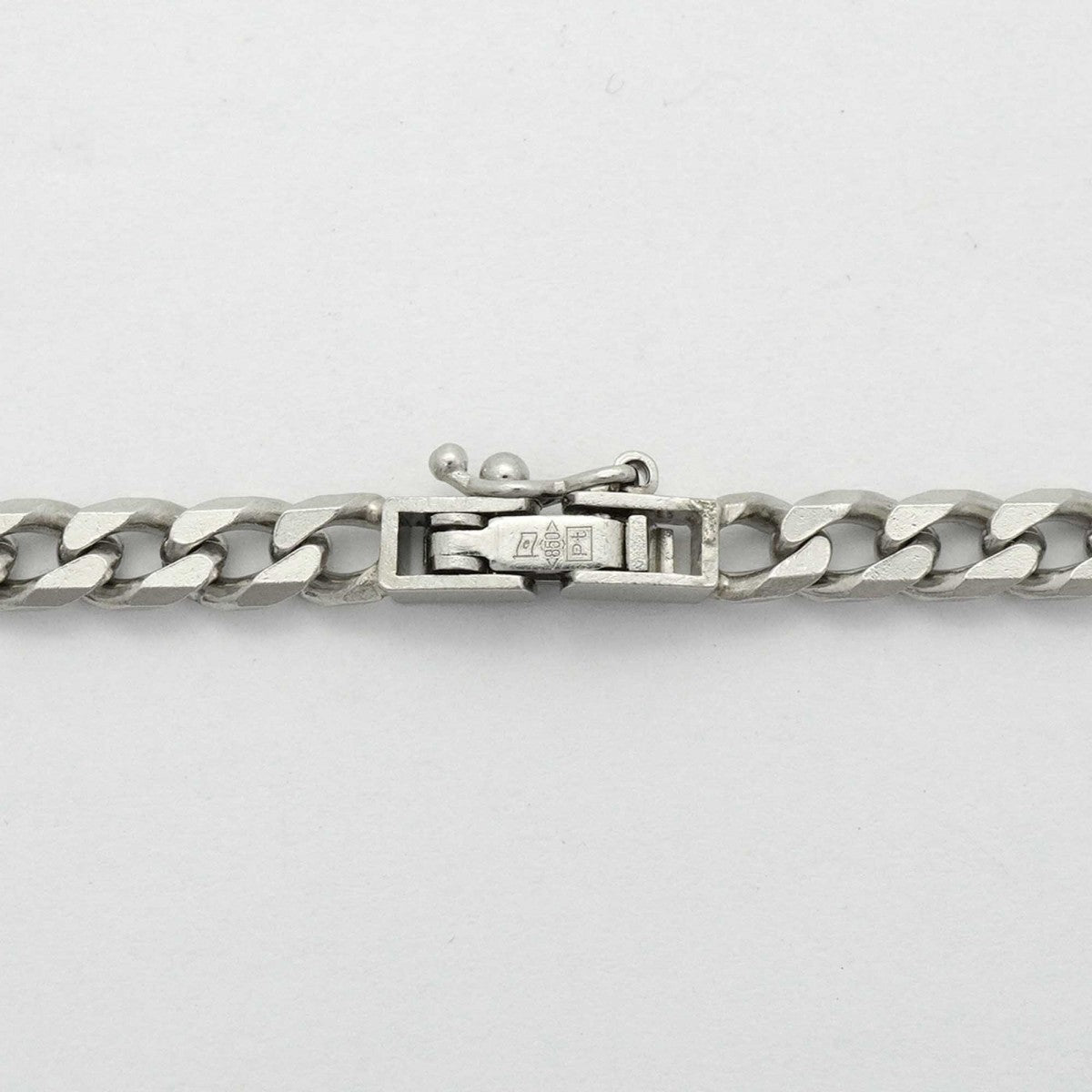 【6khc0014】喜平 ネックレス Pt850 プラチナ 8面 シングル 52.3cm 30.4g キヘイ【中古】メンズ レディース ユニセックス