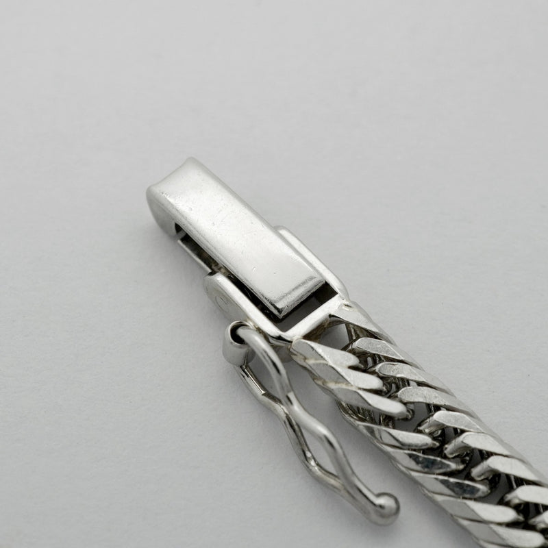 【6khc0015】喜平 ネックレス Pt850 プラチナ 8面 トリプル 51.5cm 30.3g キヘイ【中古】メンズ レディース ユニセックス