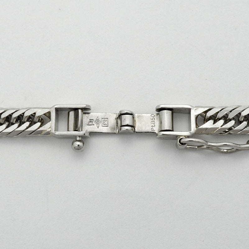 【6khc0015】喜平 ネックレス Pt850 プラチナ 8面 トリプル 51.5cm 30.3g キヘイ【中古】メンズ レディース ユニセックス
