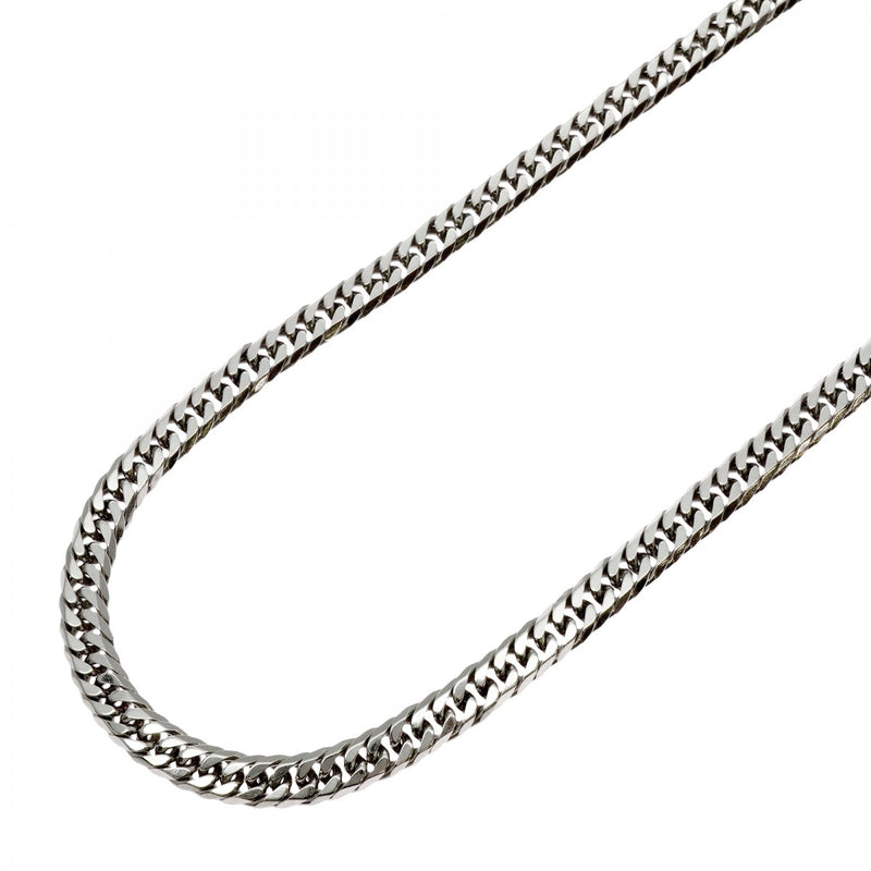 【6khc0016】喜平 ネックレス Pt850 プラチナ 6面 ダブル 61cm 60g キヘイ【中古】メンズ レディース ユニセックス