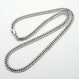 【6khc0017】喜平 ネックレス Pt850 プラチナ 6面 ダブル 50.3cm 51.3g キヘイ【中古】メンズ レディース ユニセックス