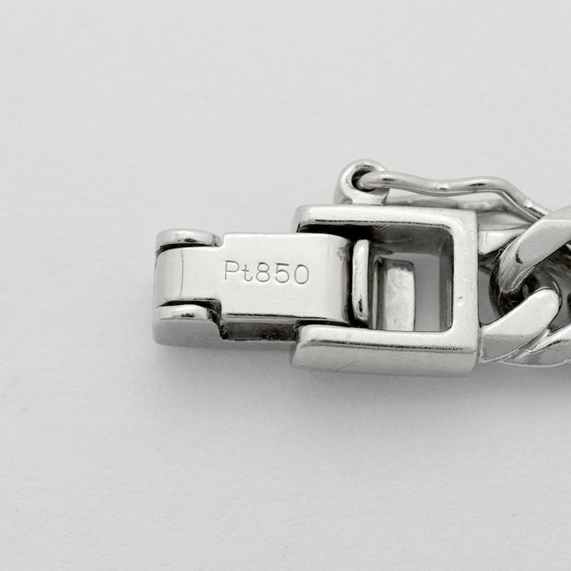 【6khc0017】喜平 ネックレス Pt850 プラチナ 6面 ダブル 50.3cm 51.3g キヘイ【中古】メンズ レディース ユニセックス
