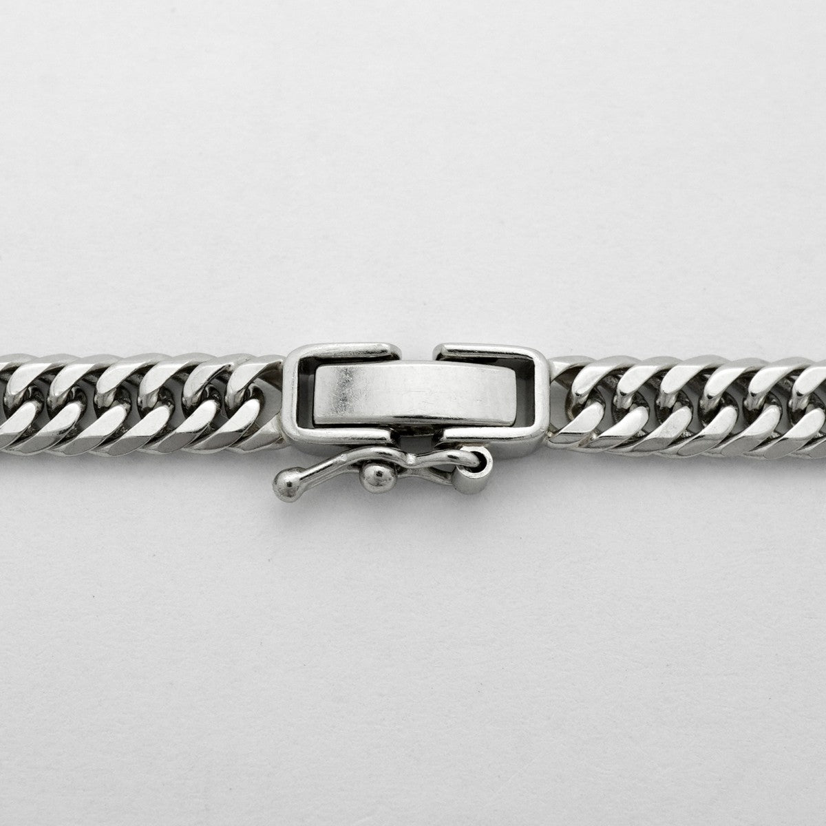 【6khc0018】喜平 ネックレス Pt850 プラチナ 6面 ダブル 50.2cm 30.3g キヘイ【中古】メンズ レディース ユニセックス