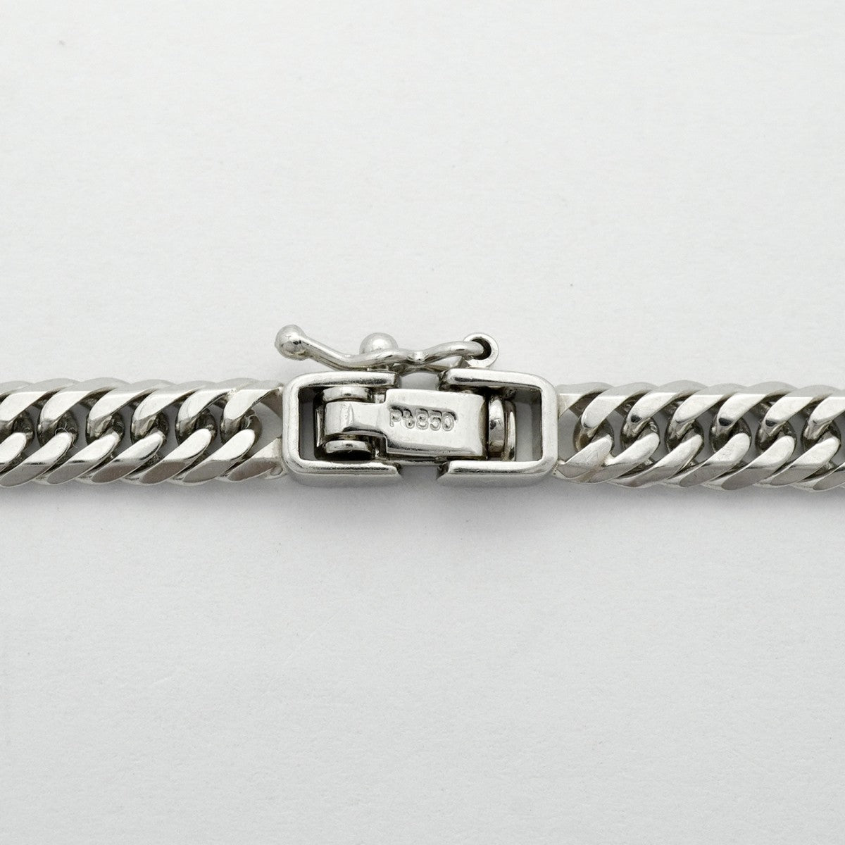 【6khc0018】喜平 ネックレス Pt850 プラチナ 6面 ダブル 50.2cm 30.3g キヘイ【中古】メンズ レディース ユニセックス