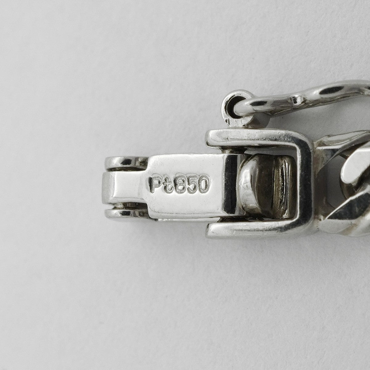 【6khc0018】喜平 ネックレス Pt850 プラチナ 6面 ダブル 50.2cm 30.3g キヘイ【中古】メンズ レディース ユニセックス