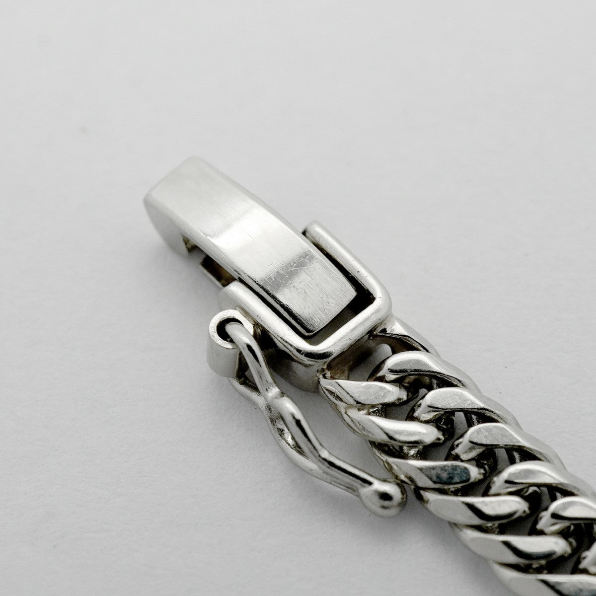 【6khc0018】喜平 ネックレス Pt850 プラチナ 6面 ダブル 50.2cm 30.3g キヘイ【中古】メンズ レディース ユニセックス