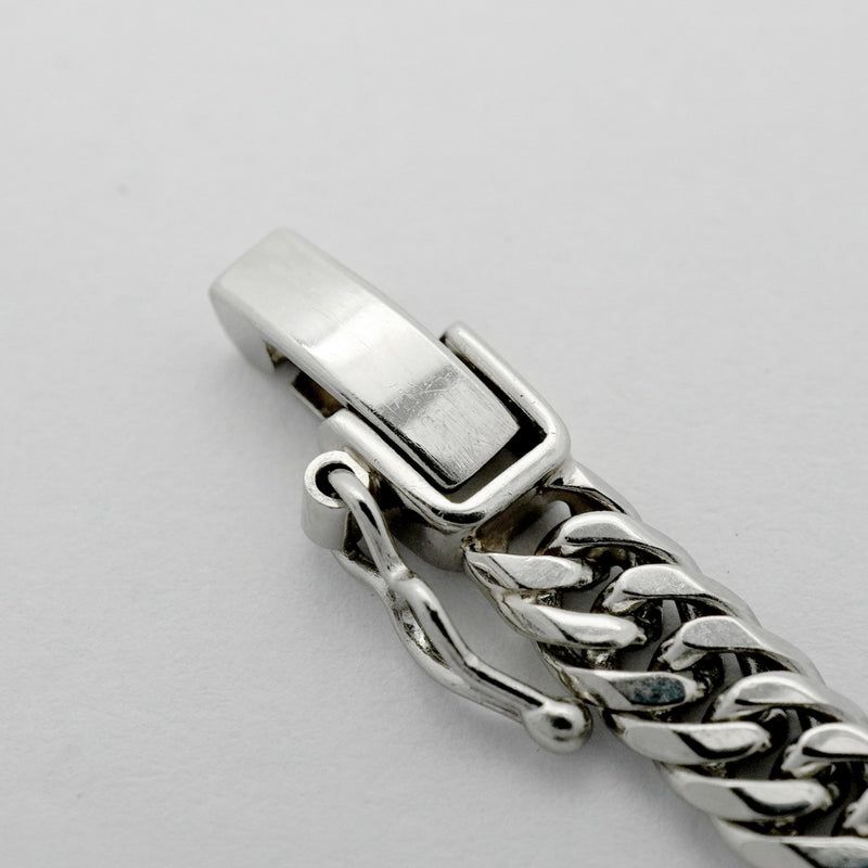 【6khc0018】喜平 ネックレス Pt850 プラチナ 6面 ダブル 50.2cm 30.3g キヘイ【中古】メンズ レディース ユニセックス