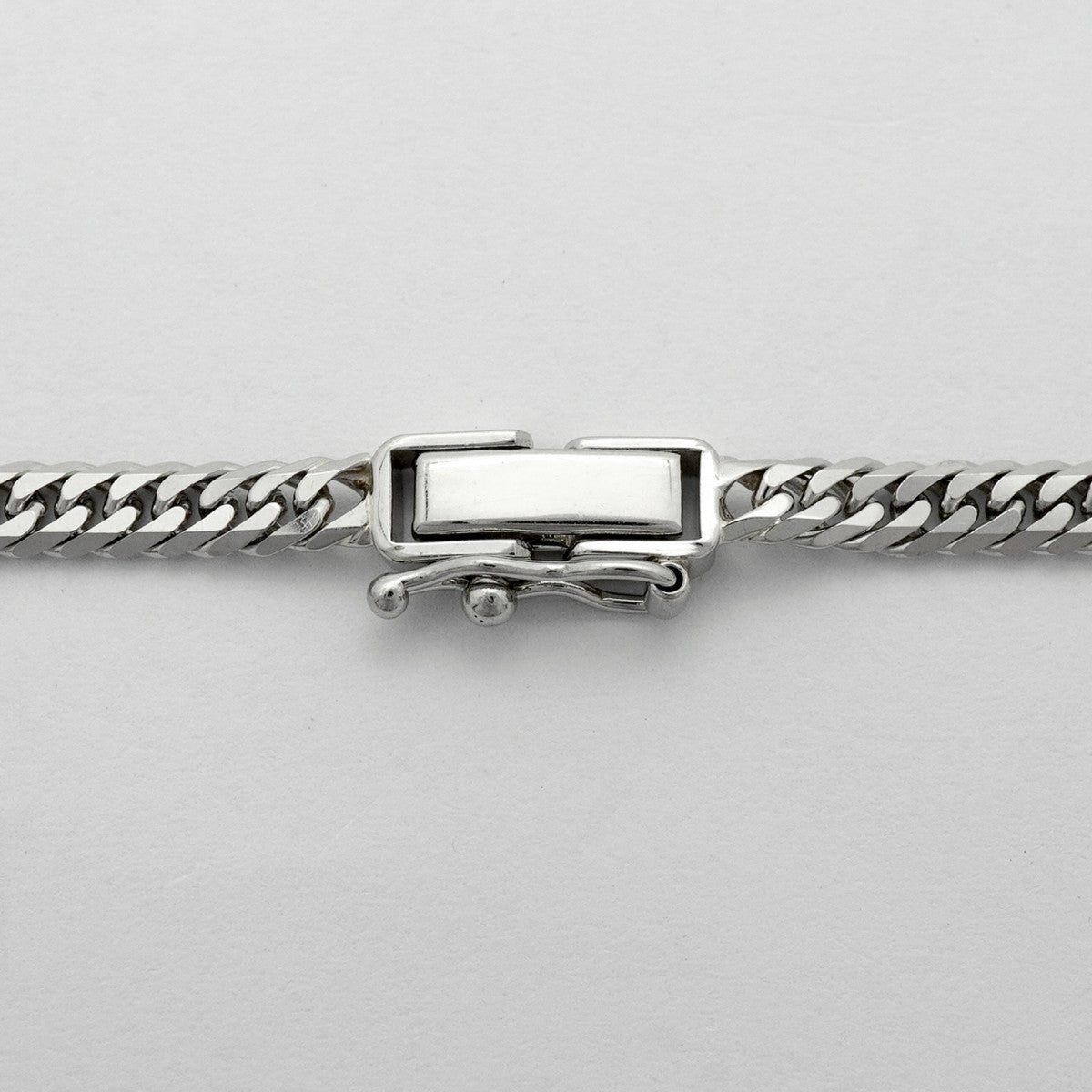【6khc0020】喜平 ネックレス Pt850 プラチナ 6面 ダブル 50.1cm 20.4g キヘイ【中古】メンズ レディース ユニセックス