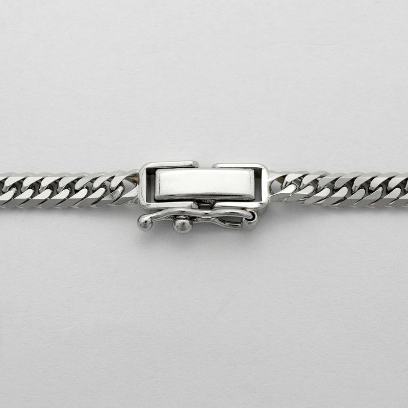 【6khc0020】喜平 ネックレス Pt850 プラチナ 6面 ダブル 50.1cm 20.4g キヘイ【中古】メンズ レディース ユニセックス