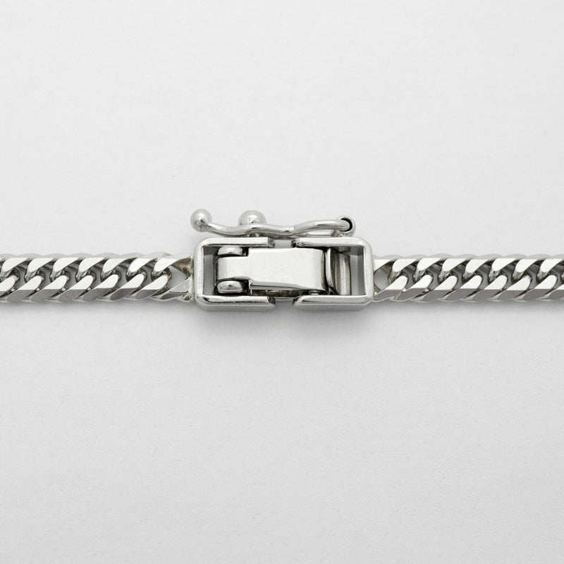 【6khc0020】喜平 ネックレス Pt850 プラチナ 6面 ダブル 50.1cm 20.4g キヘイ【中古】メンズ レディース ユニセックス
