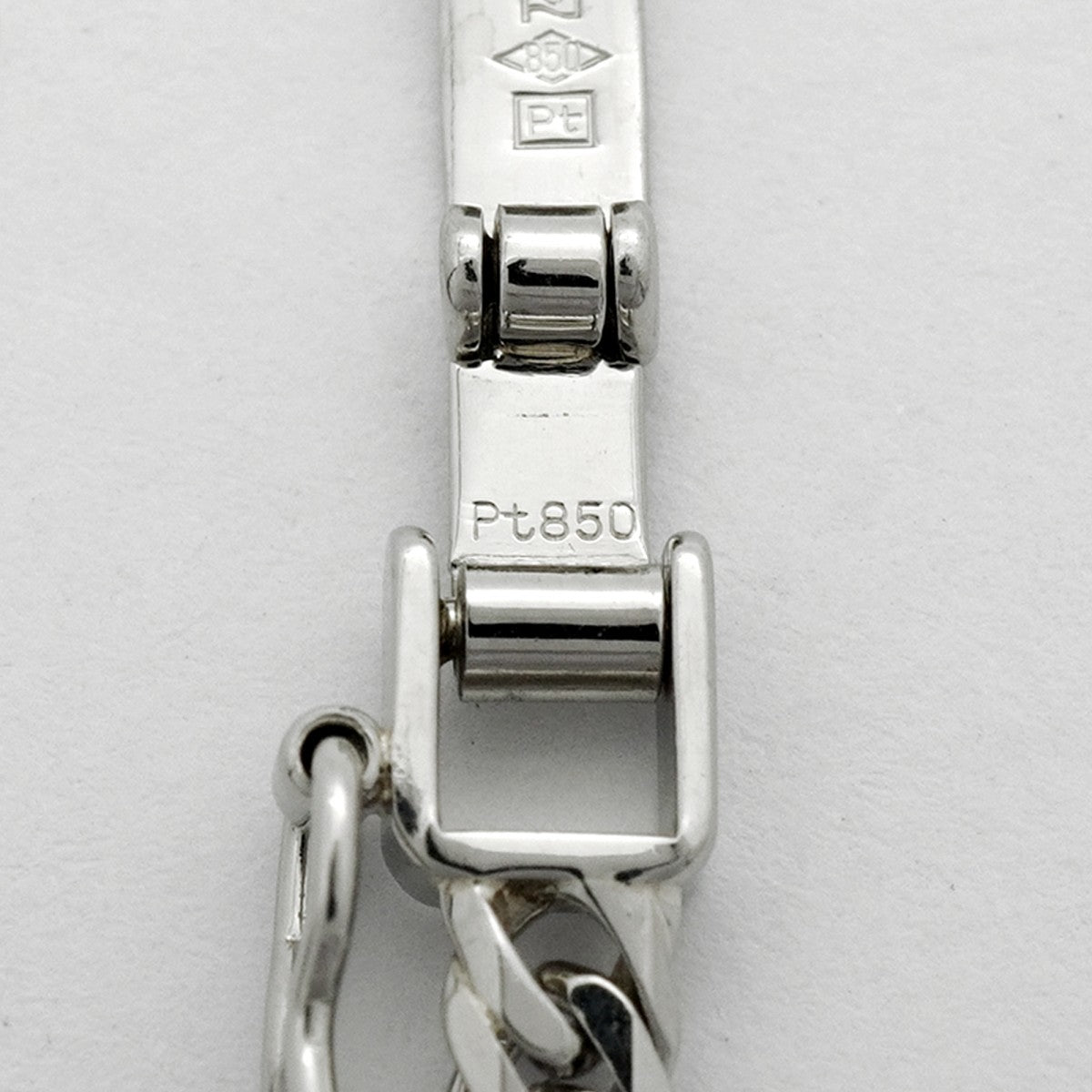 【6khc0020】喜平 ネックレス Pt850 プラチナ 6面 ダブル 50.1cm 20.4g キヘイ【中古】メンズ レディース ユニセックス