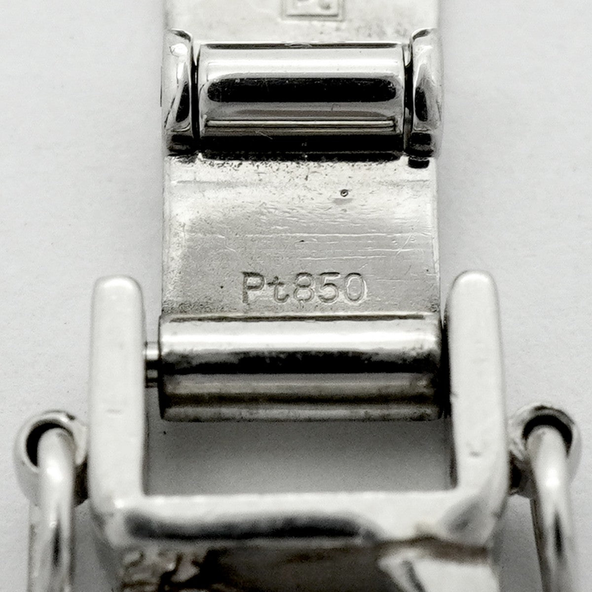 【6khc0022】喜平 ブレスレット Pt850 プラチナ 8面 シングル 22.6cm 54.7g キヘイ【中古】メンズ レディース ユニセックス