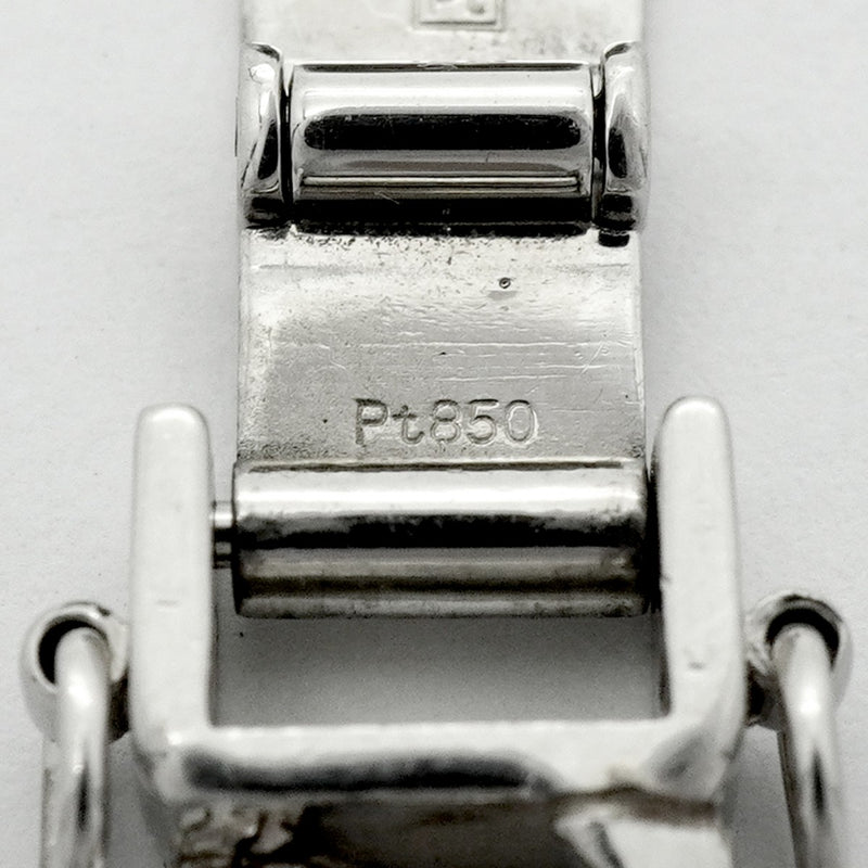 【6khc0022】喜平 ブレスレット Pt850 プラチナ 8面 シングル 22.6cm 54.7g キヘイ【中古】メンズ レディース ユニセックス