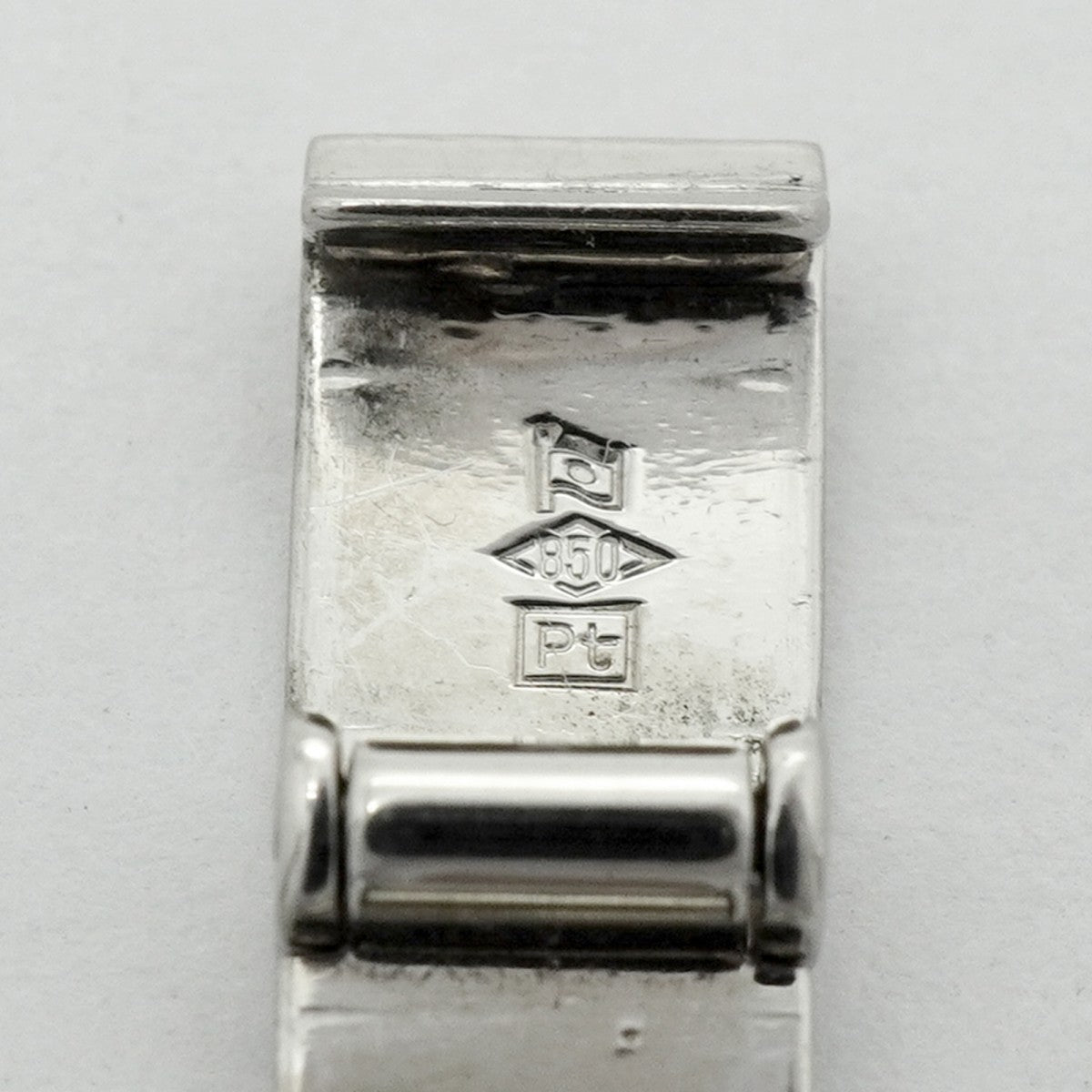【6khc0022】喜平 ブレスレット Pt850 プラチナ 8面 シングル 22.6cm 54.7g キヘイ【中古】メンズ レディース ユニセックス